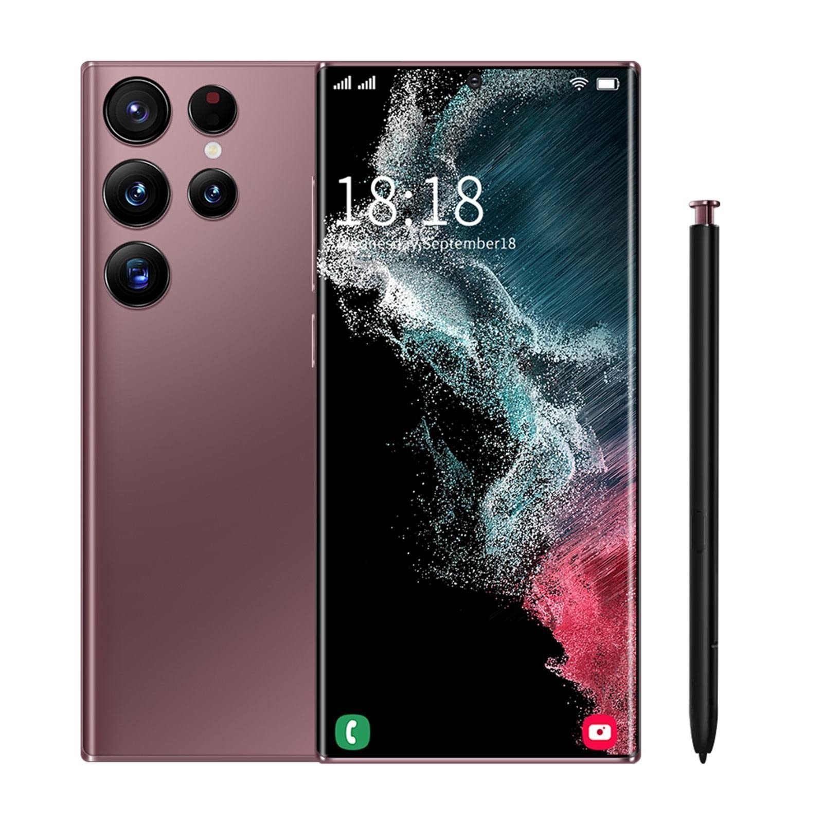 Amazon | スマートフォン S22 Ultra 6.7 インチ フェイス アンロック